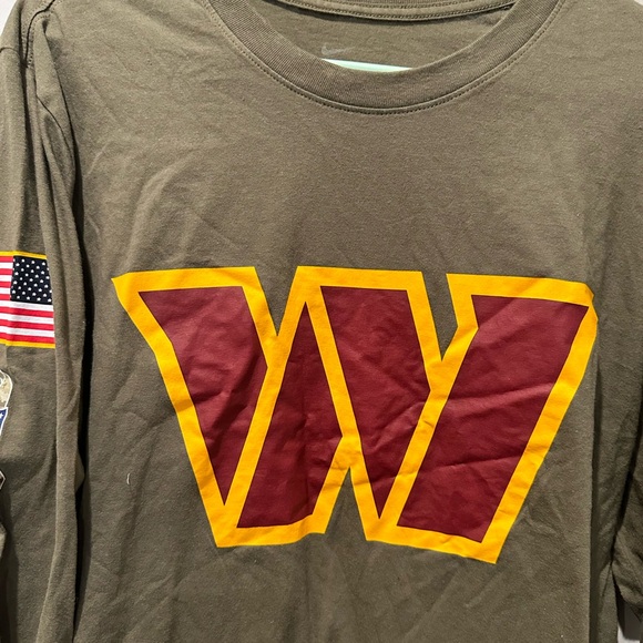 Washington Commanders salute to service long sleeve T-shirt - Picture 4 of 6